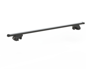 Střešní nosič HYUNDAI STAREX s podélníky, černá Fe tyč