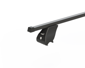Střešní nosič DACIA Lodgy MPV 5dv s integrovanými podelníky, černá Fe tyč