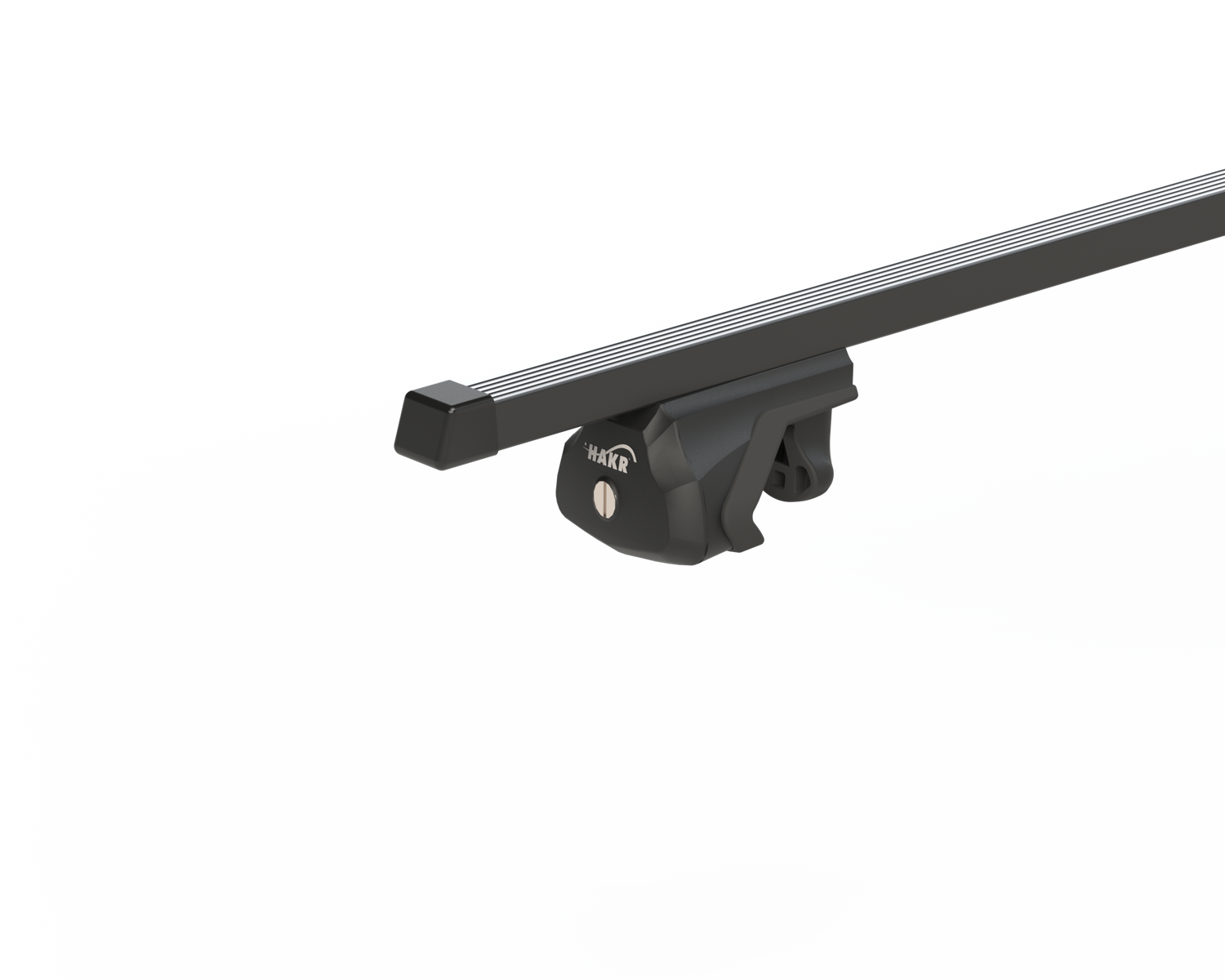 Střešní nosič RENAULT MEGANE II s podélníky, černá Fe tyč