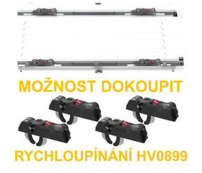 Střešní box HAKR Magic Line 370 - imitace karbonu