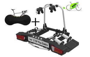 Nosič elektrokol na tažné zařízení HAKR Trip 2 Top Plus Elektro
